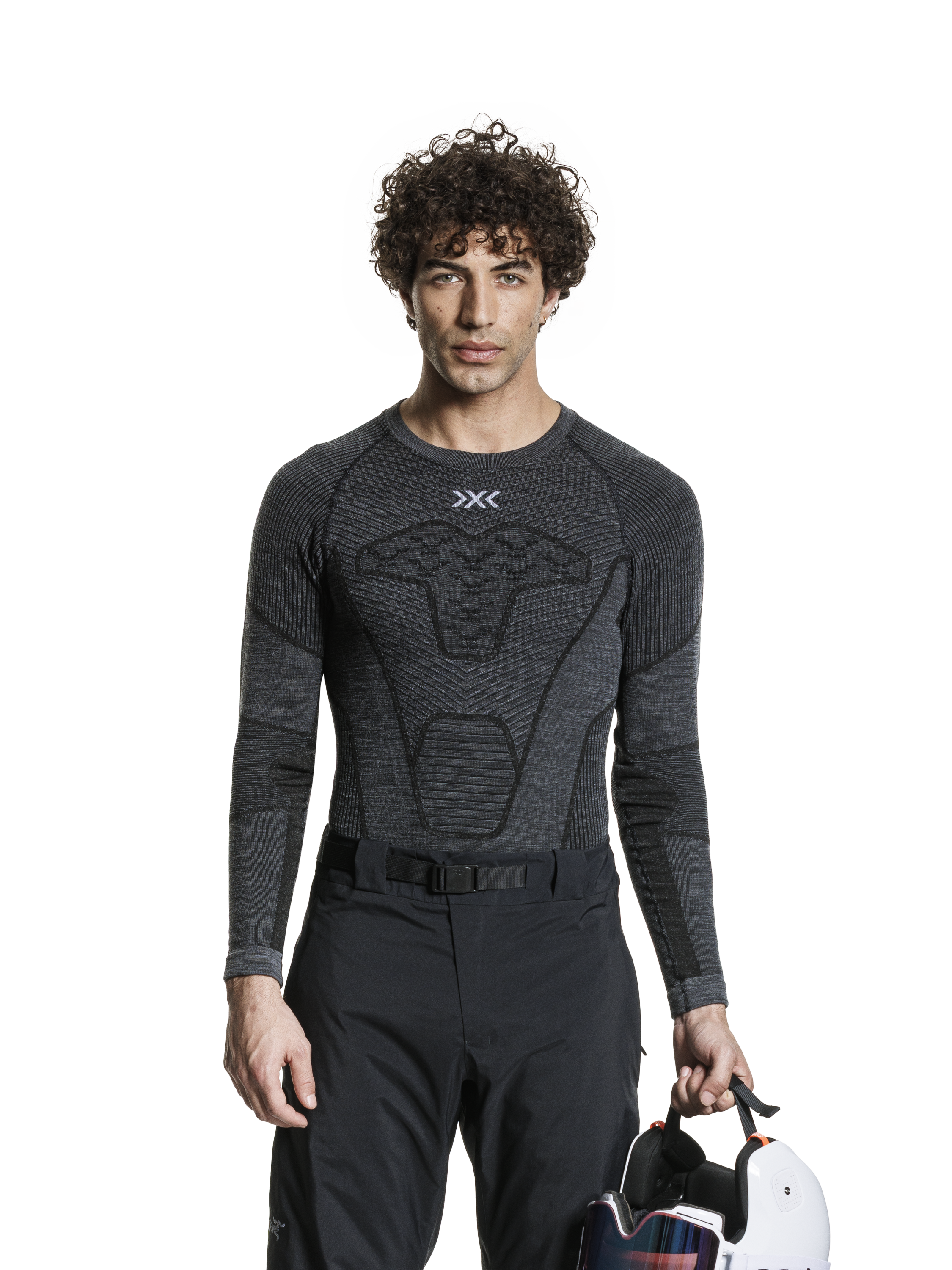 X-BIONIC SYMBIO MERINO SHIRT LS MEN - Rhino Grey - Longsleeves - 6 of 18