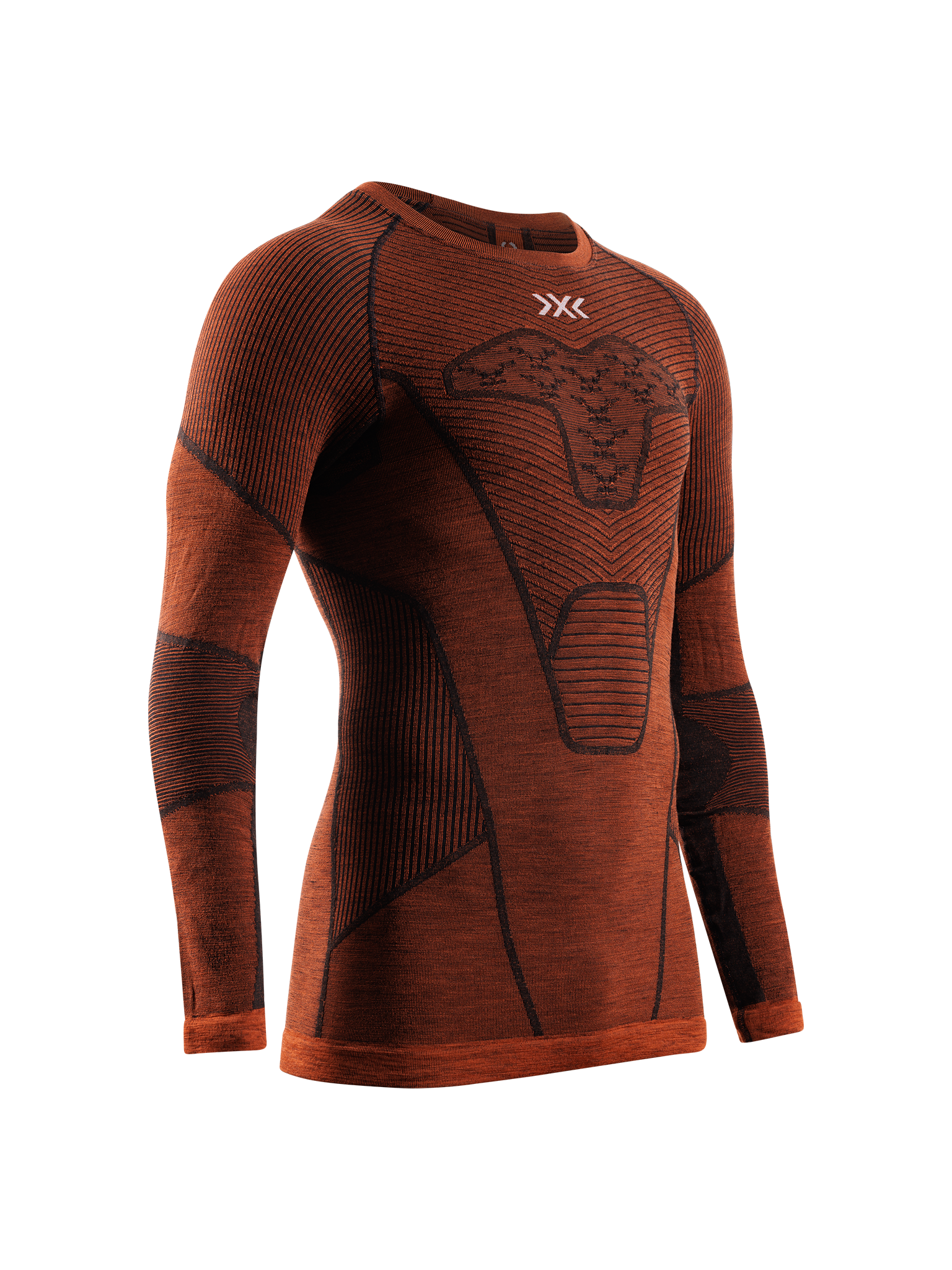X-BIONIC SYMBIO MERINO SHIRT LS MEN - Clay - Longsleeves - 7 of 18