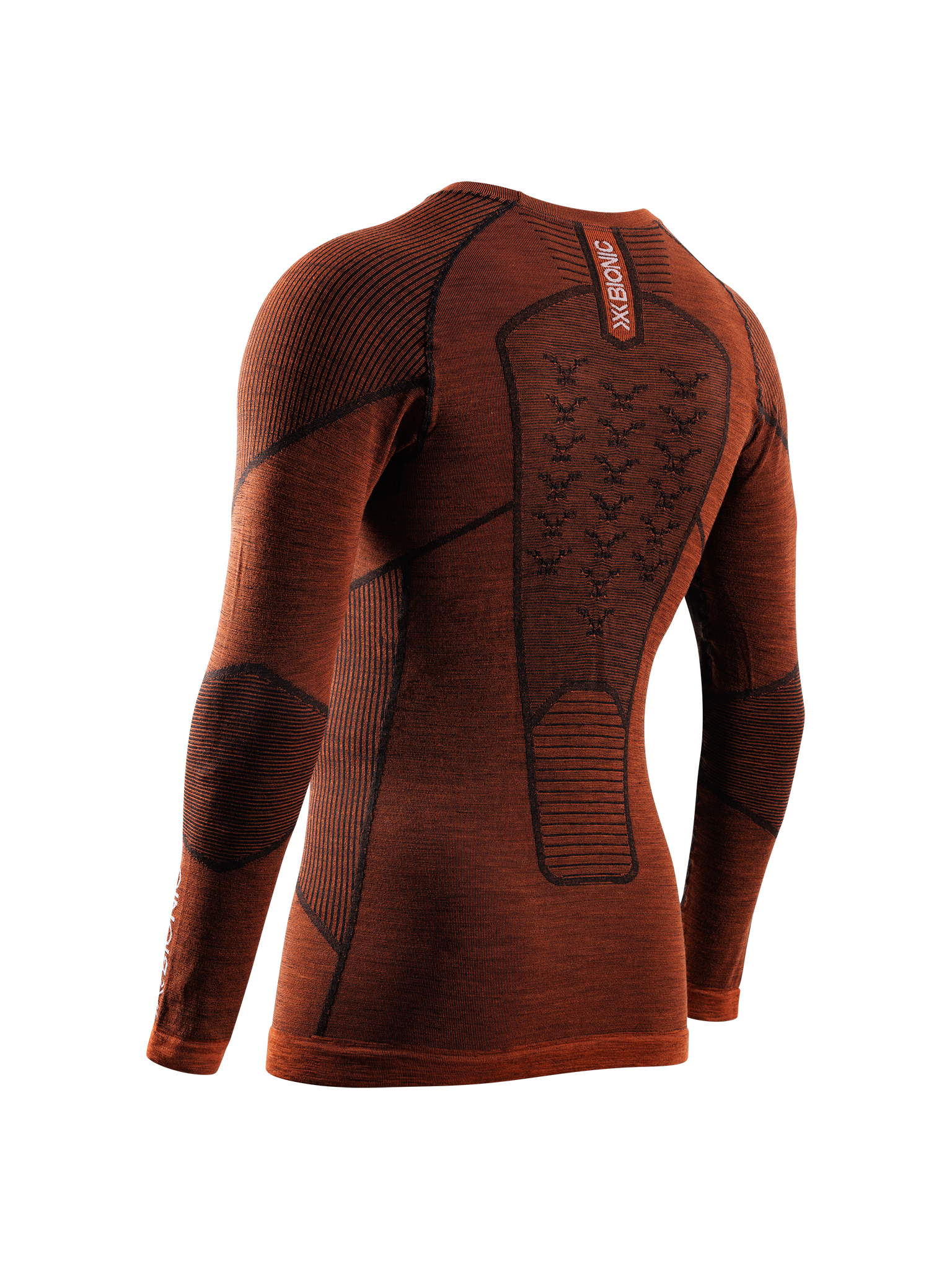 X-BIONIC SYMBIO MERINO SHIRT LS MEN - Clay - Longsleeves - 8 of 18