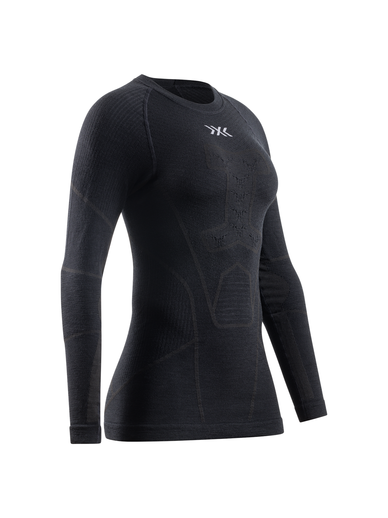 X-BIONIC SYMBIO MERINO SHIRT LS WMN - Opal Black - Longsleeves - 7 of 9