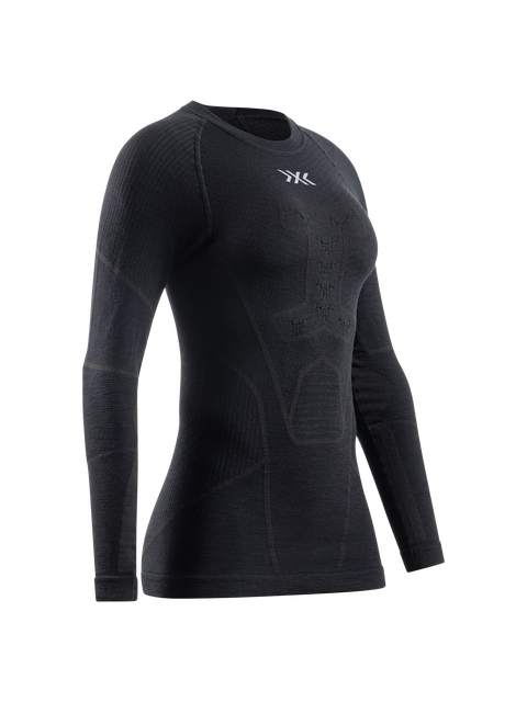 X-BIONIC SYMBIO MERINO SHIRT LS WMN - Opal Black - Longsleeves - 17 of 24