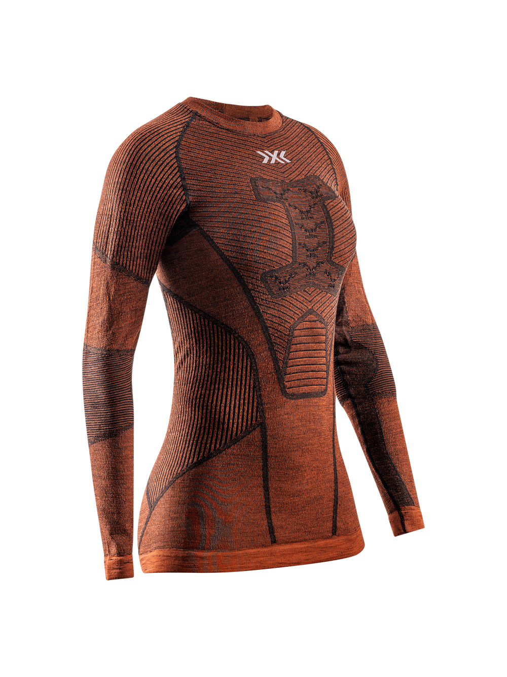 X-BIONIC SYMBIO MERINO SHIRT LS WMN - Clay - Longsleeves - 4 of 9