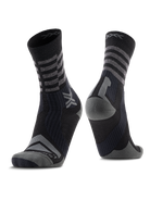 X-SOCKS GRAVEL PERFORM MERINO CREW - Black Charcoal - Crew - 1 of 10