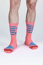 X-SOCKS GRAVEL PERFORM MERINO CREW - Sunset Twyce Blue - Crew - 8 of 10