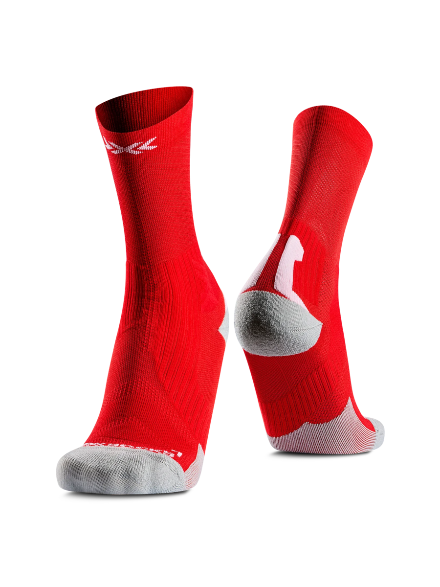 X-SOCKS BIKE PERFORM CREW - Rocket Red - Crew - 13 of 28