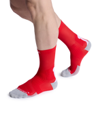 X-SOCKS BIKE PERFORM CREW - Rocket Red - Crew - 14 of 28