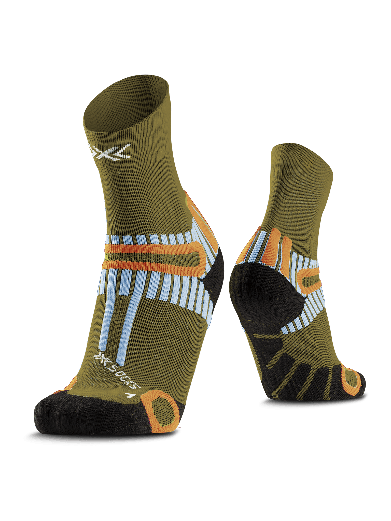 X-SOCKS HIKE PERFORM ANKLE - Olive - Ankle - 13 of 16