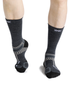 X-SOCKS HIKE PERFORM MERINO CREW - Heather Grey - Crew - 10 of 12
