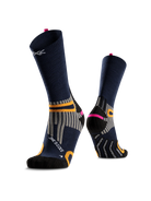 X-SOCKS HIKE ANATOMIX MERINO CREW - Heather Marine - Crew - 1 of 12