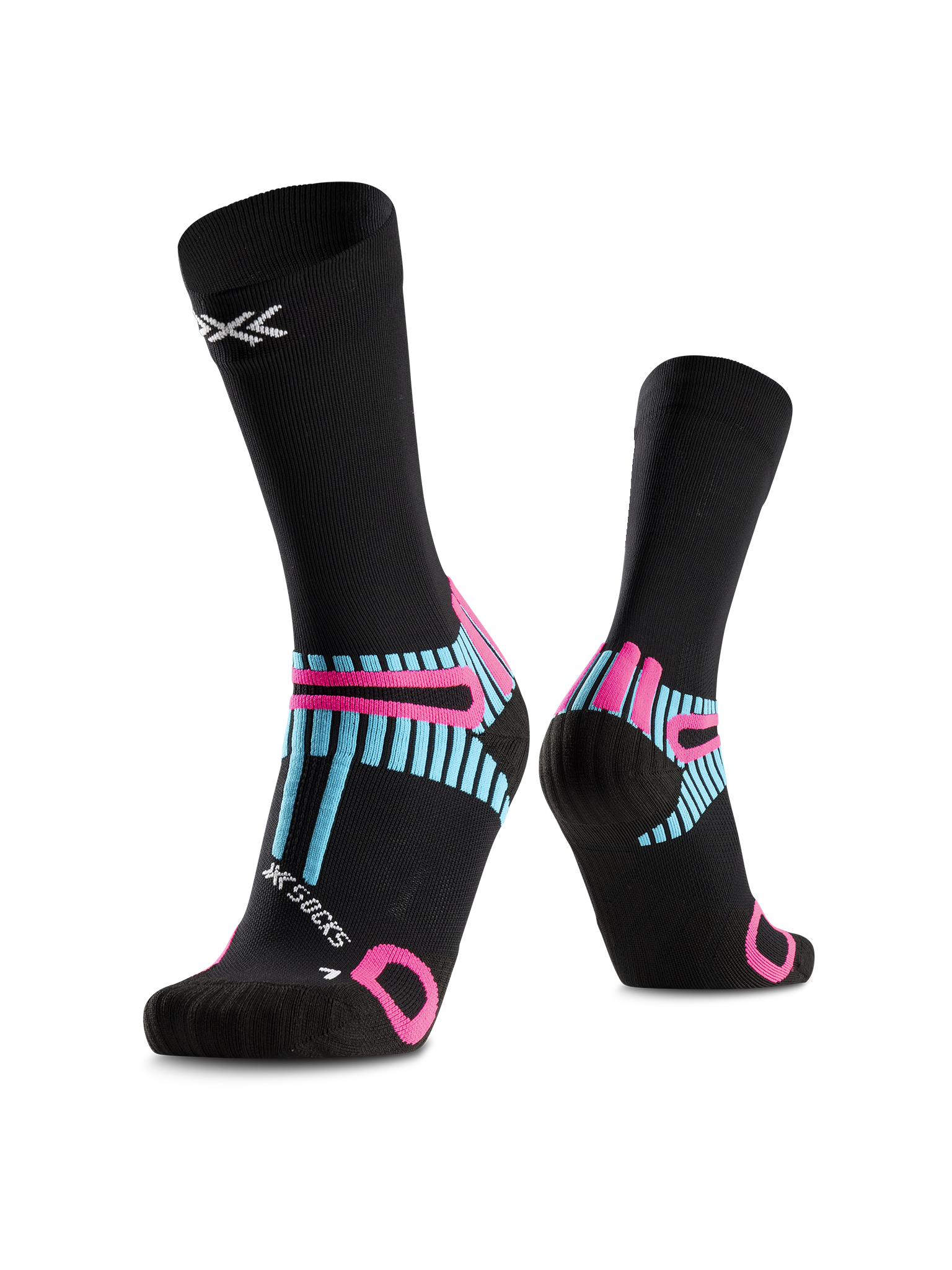 X-SOCKS HIKE PERFORM CREW - X Black - Crew - 5 of 16