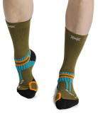 X-SOCKS HIKE PERFORM CREW - Olive - Crew - 15 of 16