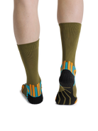 X-SOCKS HIKE PERFORM CREW - Olive - Crew - 16 of 16