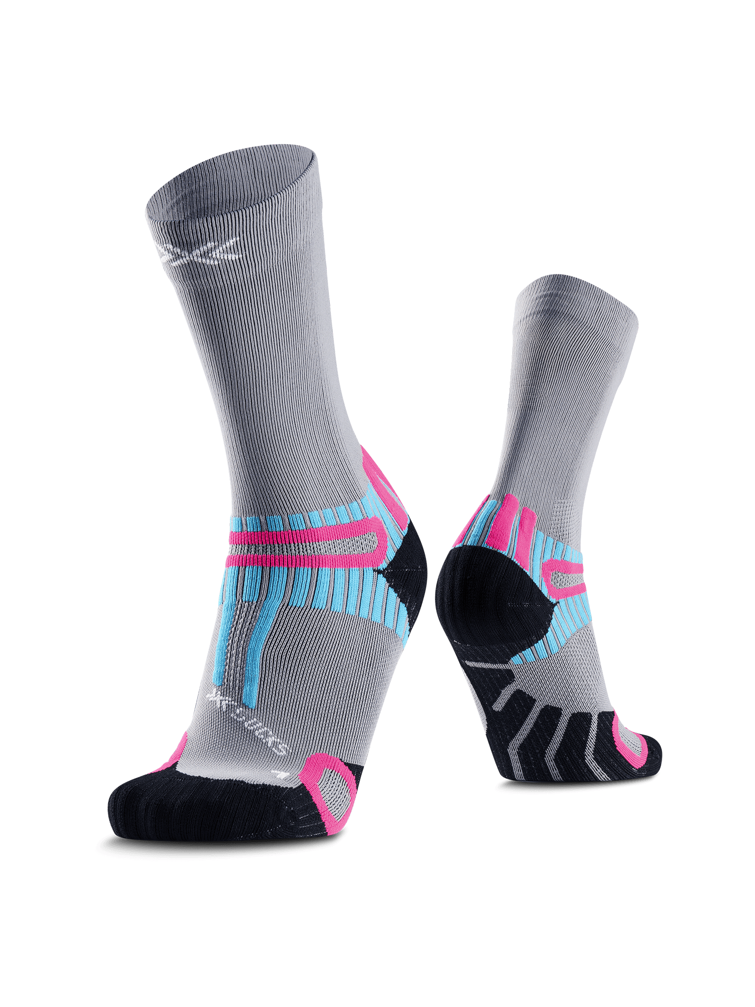 X-SOCKS HIKE PERFORM CREW - Clay Grey - Crew - 10 of 16