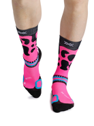 X-SOCKS HIKE DISCOVER CREW - Fluo Pink Frog - Crew - 27 of 28