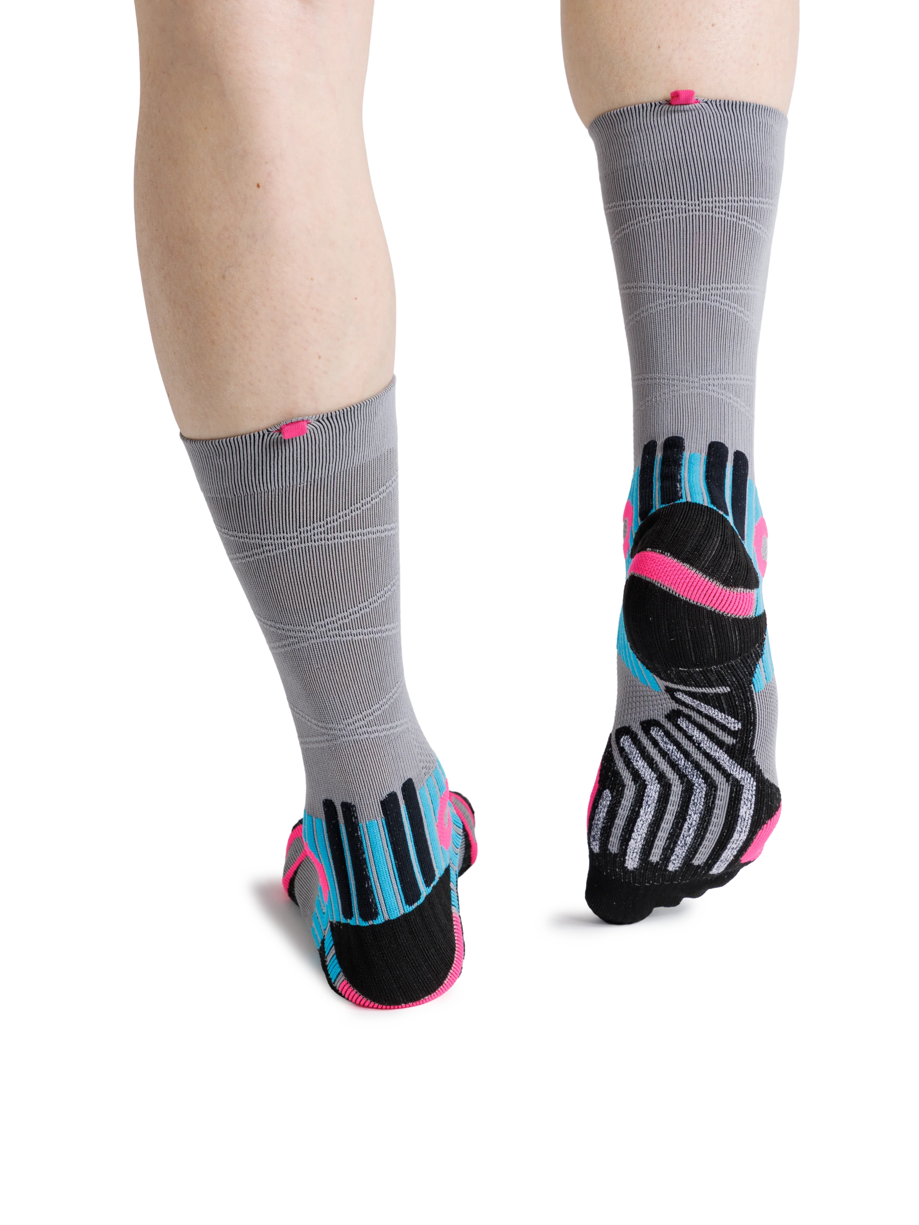 X-SOCKS HIKE ANATOMIX CREW - Clay Grey - Crew - 12 of 16