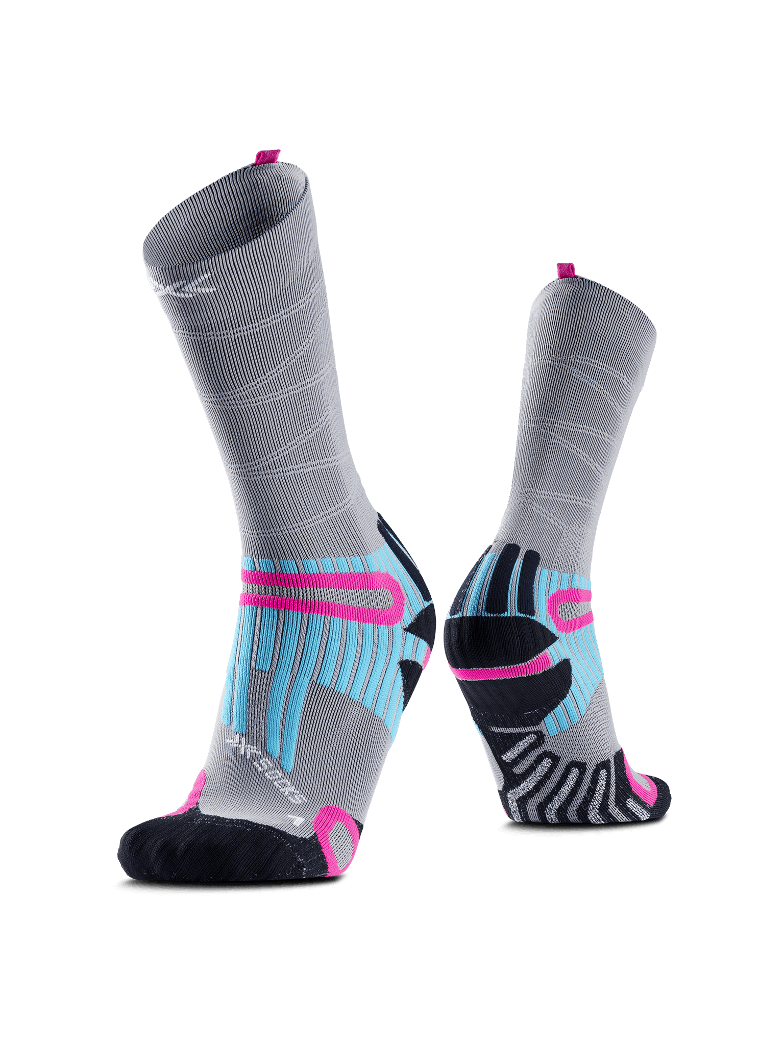 X-SOCKS HIKE ANATOMIX CREW - Clay Grey - Crew - 9 of 16