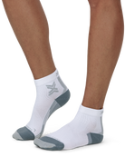X-SOCKS RUN DISCOVER ANKLE WMN - Arctic White Pearl Grey - Ankle - 3 of 8
