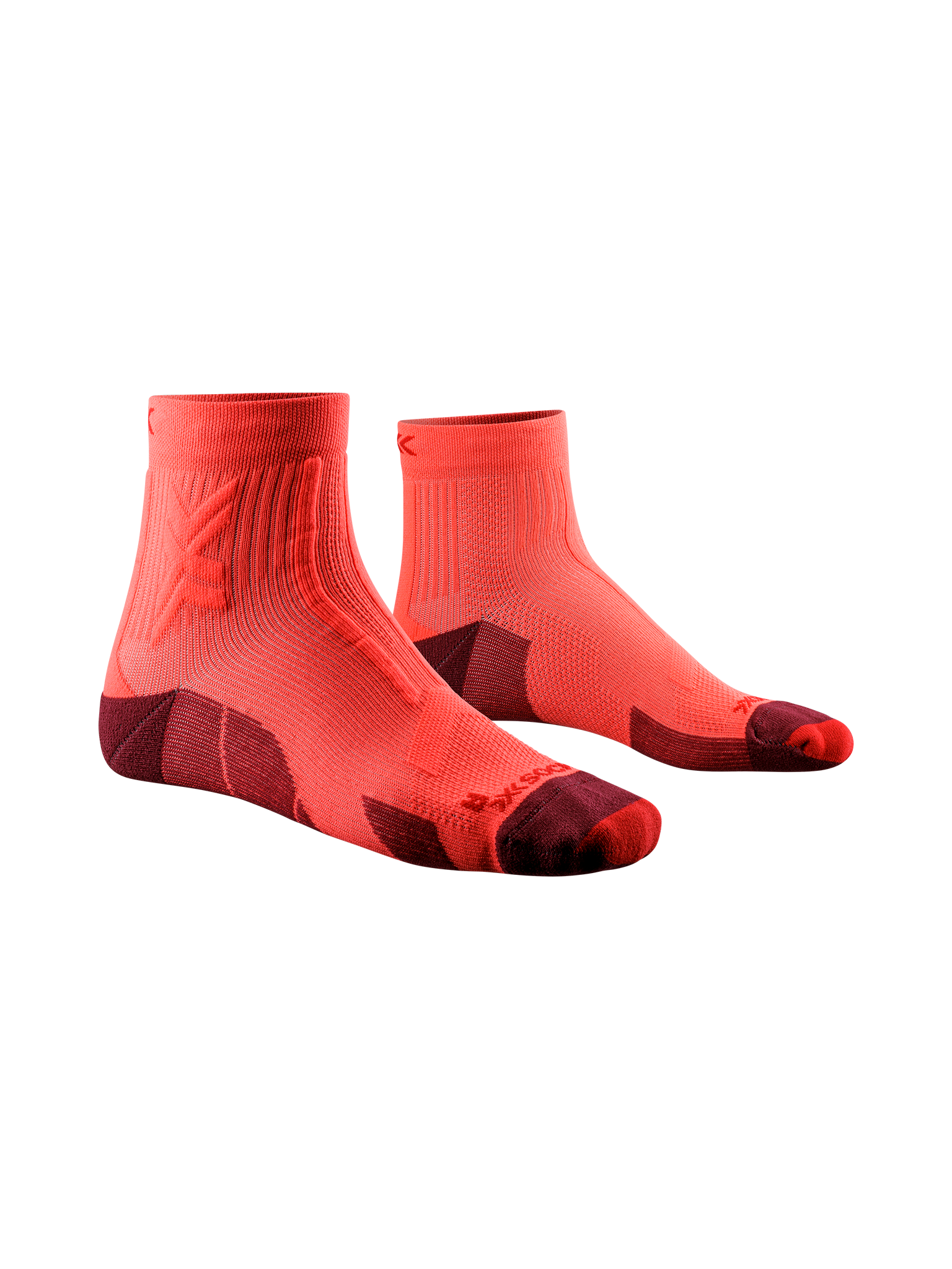 X-SOCKS TRAILRUN DISCOVER ANKLE - Fluo Red Namib Red - Ankle - 10 of 14
