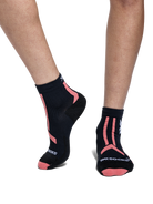 X-SOCKS TRAILRUN DISCOVER ANKLE WMN - X Black Dusty Rose - Ankle - 3 of 5