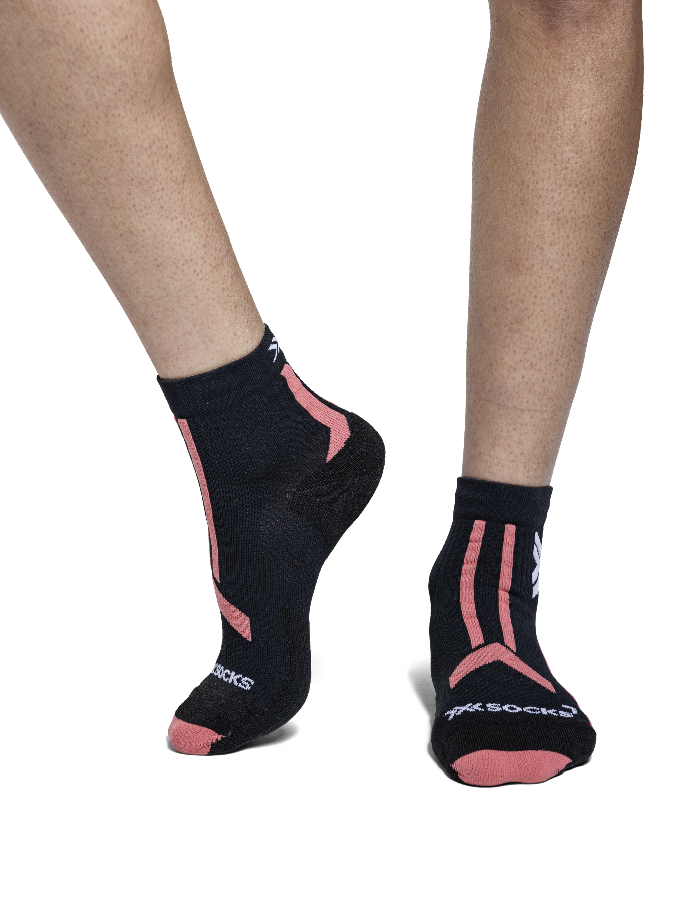 X-SOCKS TRAILRUN DISCOVER ANKLE WMN - X Black Dusty Rose - Ankle - 3 of 5