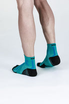 X-SOCKS TRAILRUN PERFORM ANKLE - Lake Green Sunset Blue - Ankle - 4 of 5