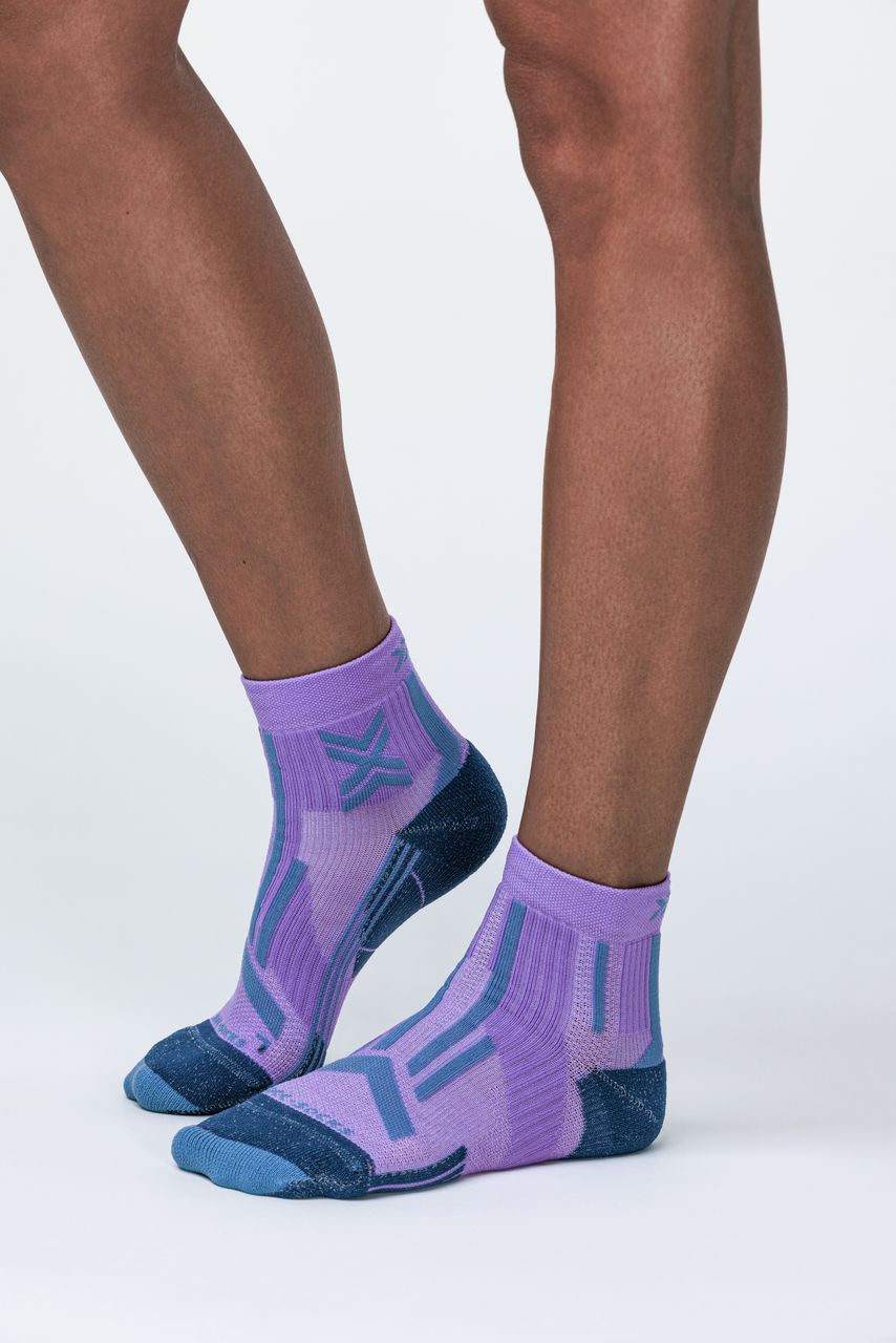X-SOCKS TRAILRUN PERFORM ANKLE WMN - Orchid Sunset Blue - Ankle - 3 of 4