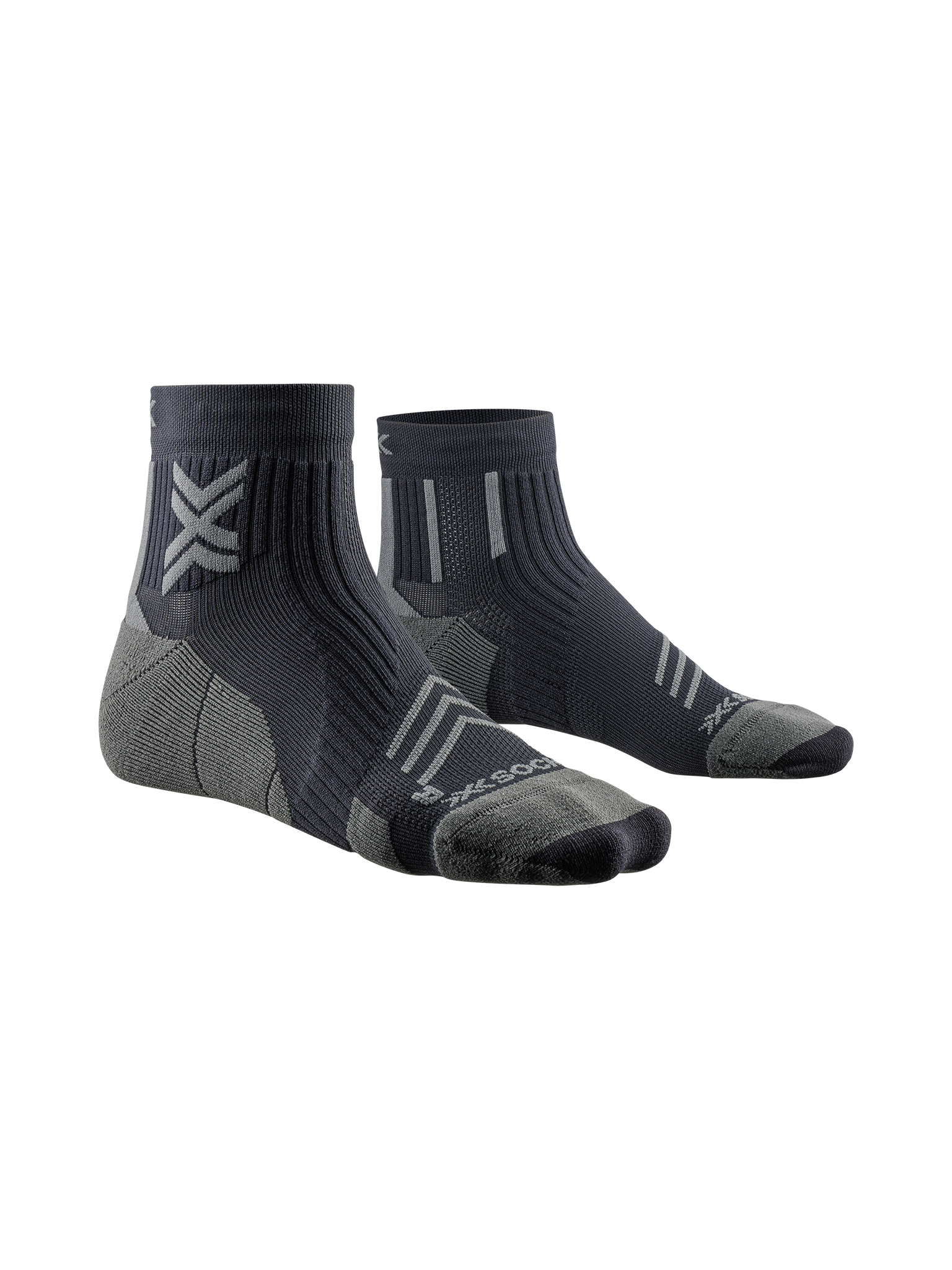 X-SOCKS RUN EXPERT ANKLE - Black Charcoal - Ankle - 1 of 9
