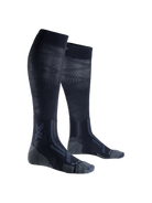 X-SOCKS TRAILRUN PERFORM HELIX OTC - Black Charcoal - Over The Calf - 1 of 1