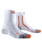 X-SOCKS RUN FAST 4.0 - Arctic White Trick Orange - Crew - 5 of 6
