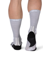 X-SOCKS RUN DISCOVER MERINO CREW - Seal Grey Light Sand - Crew - 7 of 7