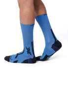 X-SOCKS TRAILRUN DISCOVER CREW - Mineral Blue X Black - Crew - 12 of 14