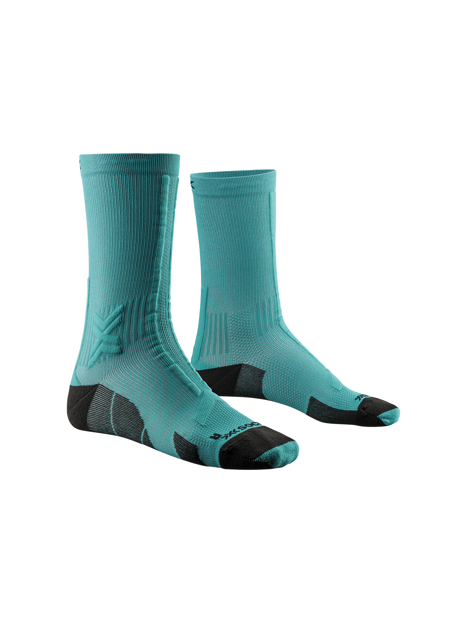 X-SOCKS TRAILRUN DISCOVER CREW - Lake Green Sunset Blue - Crew - 10 of 14