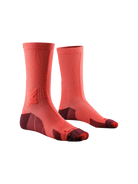 X-SOCKS TRAILRUN DISCOVER CREW - Fluo Red Namib Red - Crew - 9 of 14