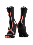 X-SOCKS TRAILRUN DISCOVER CREW WMN - X Black Dusty Rose - Crew - 2 of 5