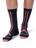 X-SOCKS TRAILRUN DISCOVER CREW WMN - X Black Dusty Rose - Crew - 3 of 5