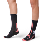 X-SOCKS TRAILRUN DISCOVER CREW WMN - X Black Dusty Rose - Crew - 5 of 5