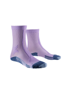 X-SOCKS TRAILRUN DISCOVER CREW WMN - Orchid Sunset Blue - Crew - 1 of 5