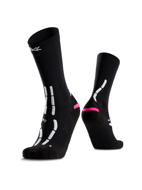 X-SOCKS TRAIL ANATOMIX CREW - X Black X White - Crew - 1 of 21