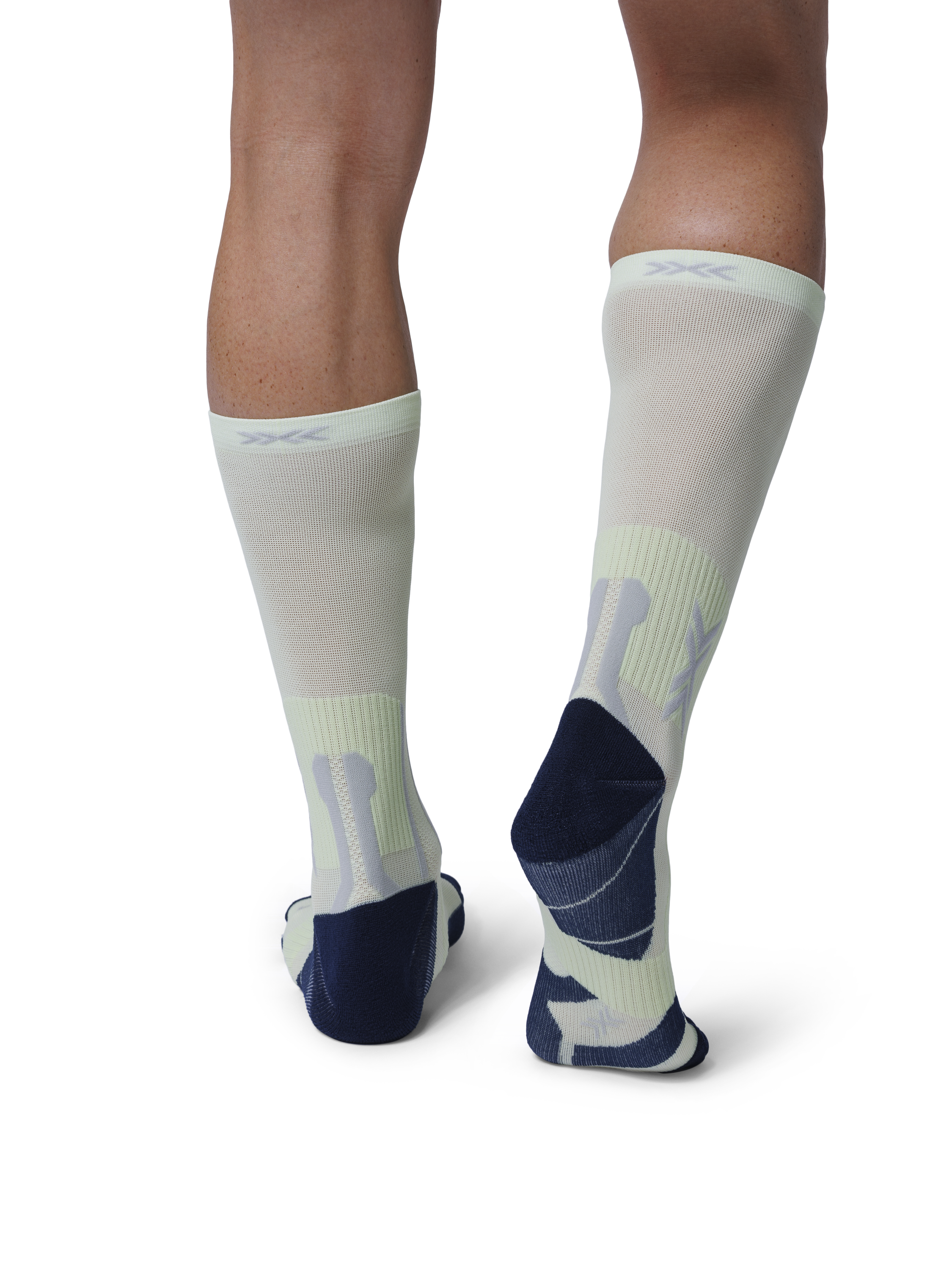 X-SOCKS RUN PERFORM CREW - Neolime X Black - Crew - 18 of 22