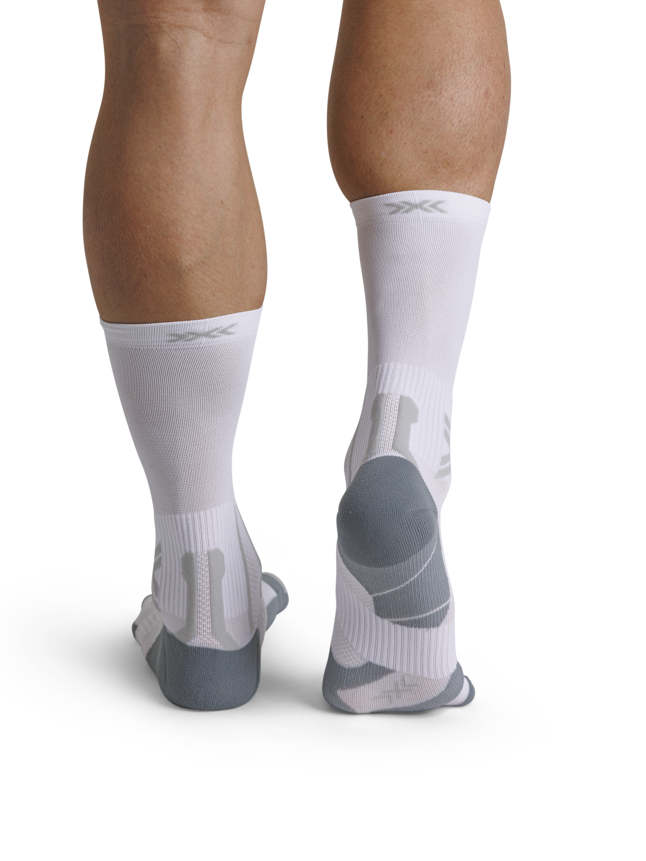 X-SOCKS RUN PERFORM CREW - Arctic White Pearl Grey - Crew - 4 of 22