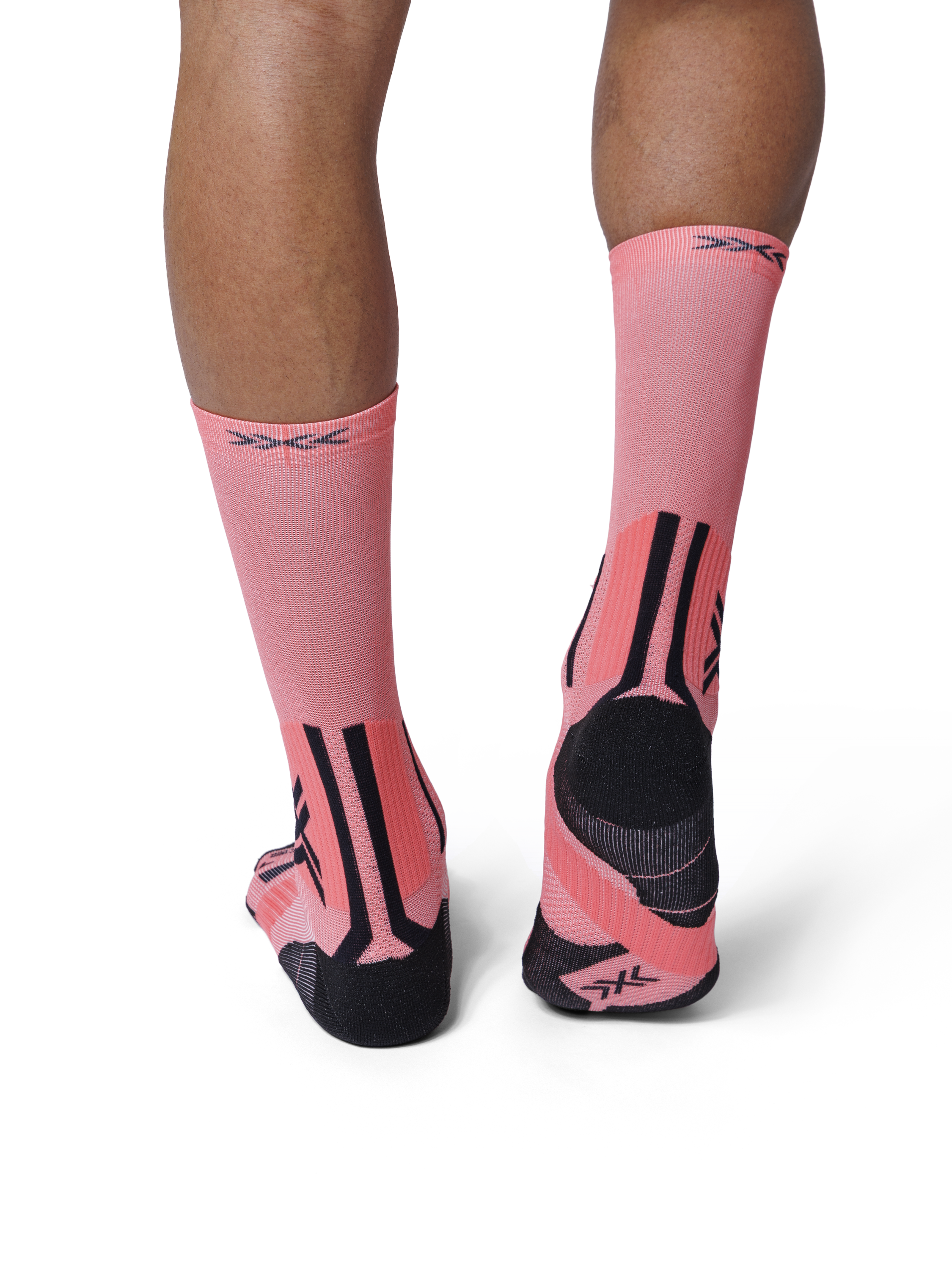 X-SOCKS TRAILRUN PERFORM CREW - Dusty Rose X Black - Crew - 15 of 15