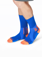 X-SOCKS RUN PERFORM WARM CREW - Twyce Blue Orange - Crew - 4 of 9