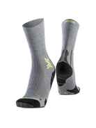 X-SOCKS RUN PERFORM WARM CREW - Rhino Grey Canary - Crew - 1 of 9
