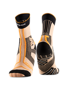 X-SOCKS TRAILRUN TERRASKIN EXPERT CREW - Fresh Peach X Black Blazing Orange - Crew - 8 of 22