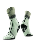 X-SOCKS TRAILRUN TERRASKIN PERFORM CREW - Digital Lime X Black - Crew - 5 of 20