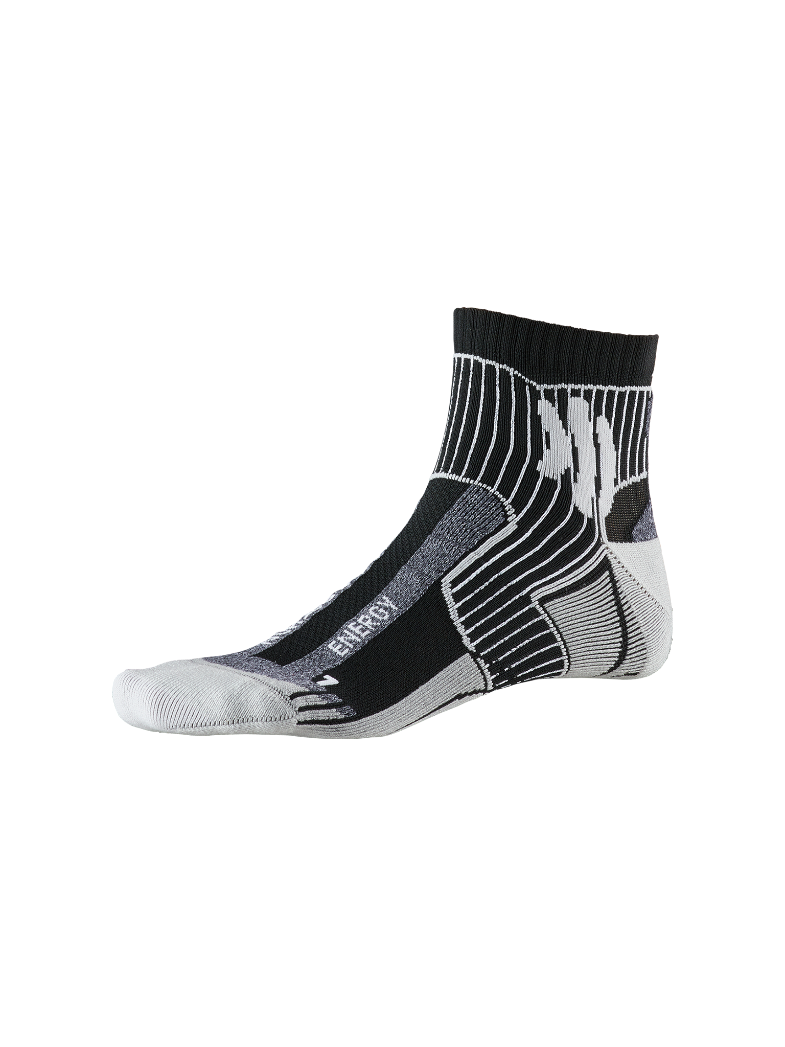 X-SOCKS MARATHON ENERGY - Black Anthracite Print - Ankle - 3 of 11