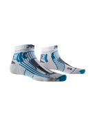 X-SOCKS MARATHON ENERGY WMN - Arctic White Teal Blue - Ankle - 2 of 7