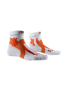 X-SOCKS MARATHON - Arctic White Sunset Orange - Ankle - 1 of 4