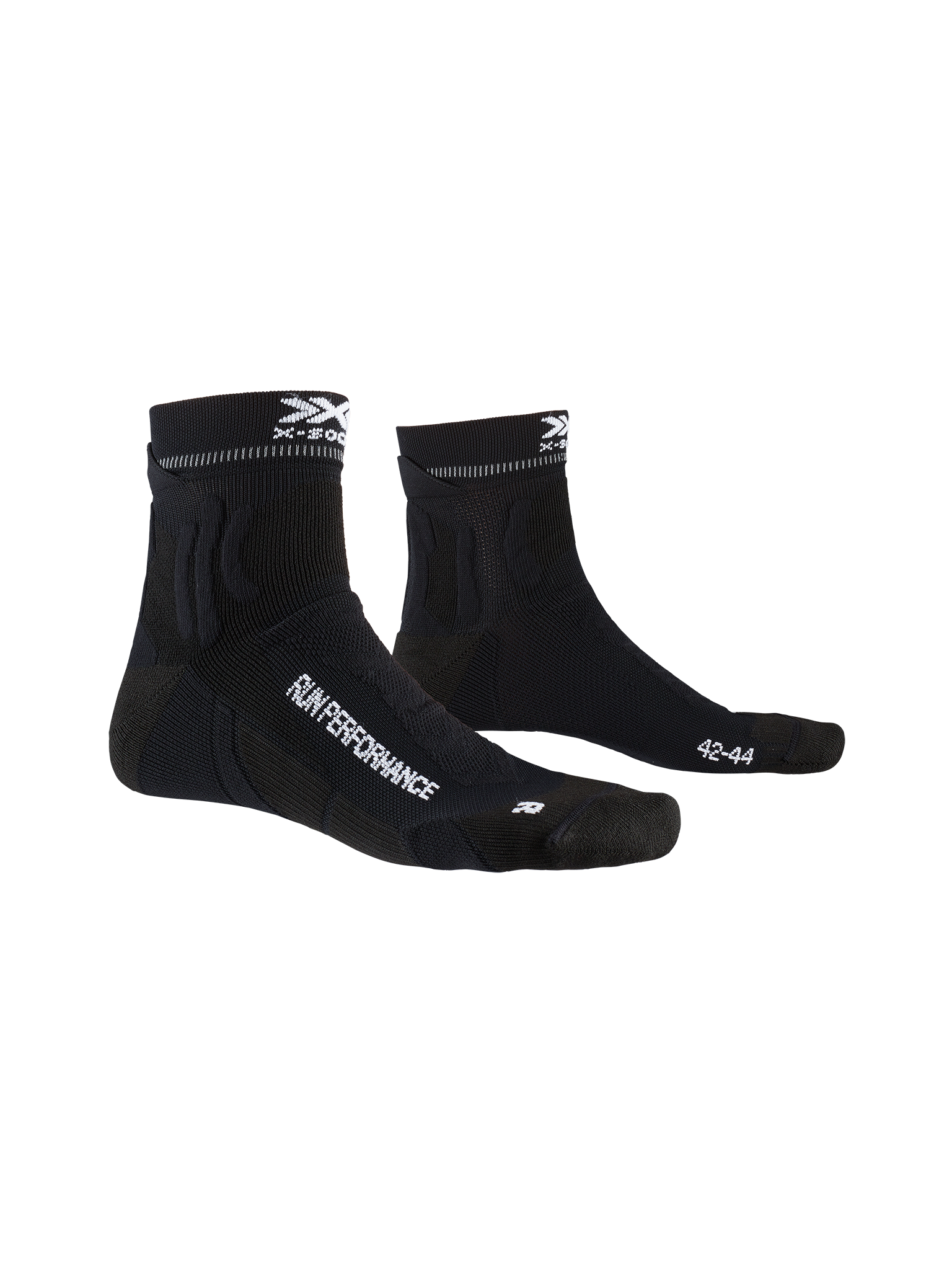 X-SOCKS RUN PERFORMANCE - Opal Black - Low Cut - 1 of 5