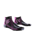 X-SOCKS RUN RETINA WMN - Opal Black Twyce Purple - Low Cut - 1 of 2